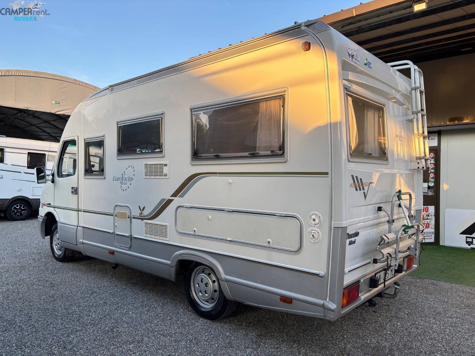 MOBILVETTA EURO YACHT 140 - motorhome con letto al