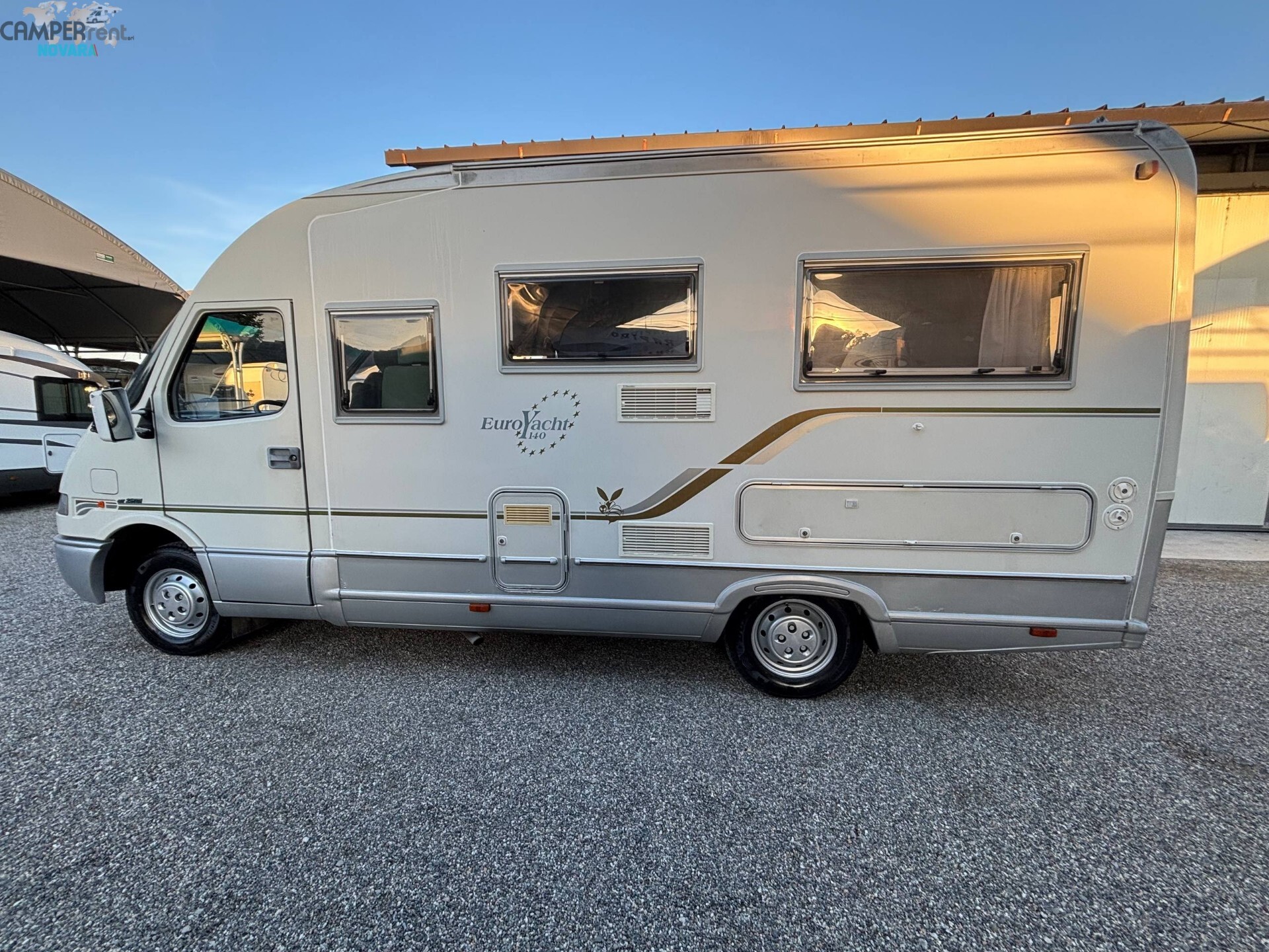 MOBILVETTA EURO YACHT 140 - motorhome con letto al